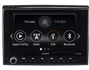 Infotainer XZENT X-F275 pour Fiat Ducato avec Apple CarPlay