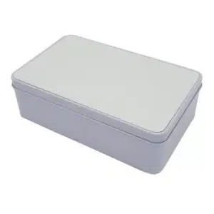 Boite metal blanche a subblimer pour bundle