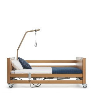 Lit Médicalisé Eléctrique en Bois 4 Positions